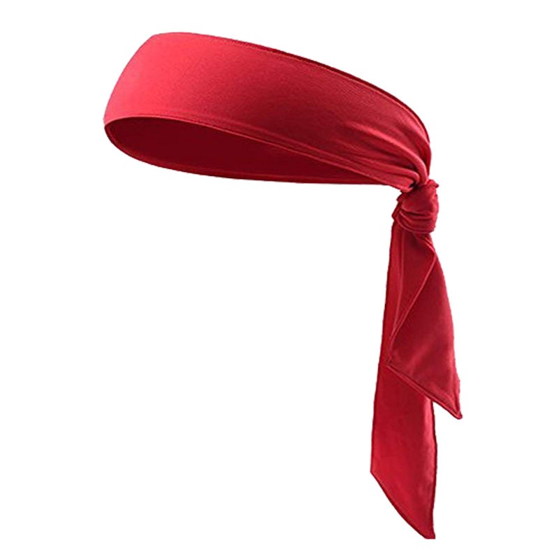 Holiberty Quickly Dry Sports Headband for Women Men,Moisture Wicking Sweat Hair Band Stretch Sweatband Head Tie Scarf Wrap Bandana for Tennis Running Workout Yoga Gym Cycling Fitness Under Helmet Liner Headwear - Image 1